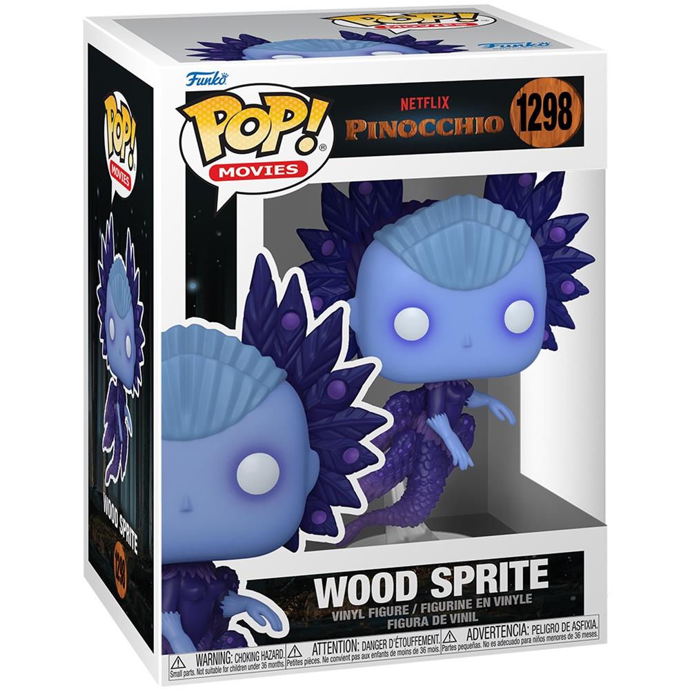 Pinocchio Pop! Movies Vinyl Figure Wood Sprite 9 Cm - Foto 4