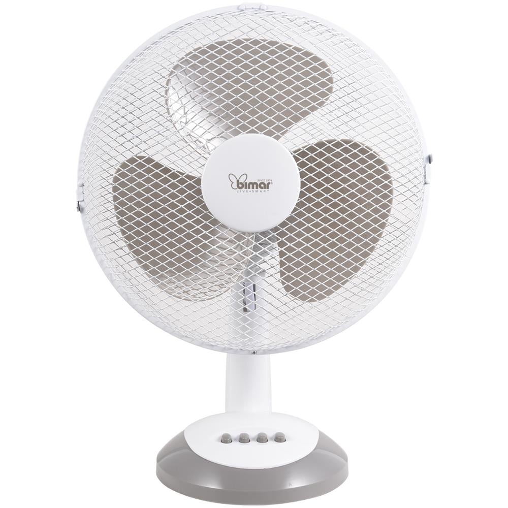 Ventilatore da Tavolo VT315 con Diametro 30 cm 3 Livelli Velocità Potenza 40 W Colore Bainco/Grigio - Foto 2