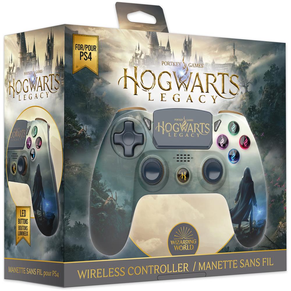 Controller Wireless Hogwarts Legacy per Play Station 4 Colore Nero - Foto 4