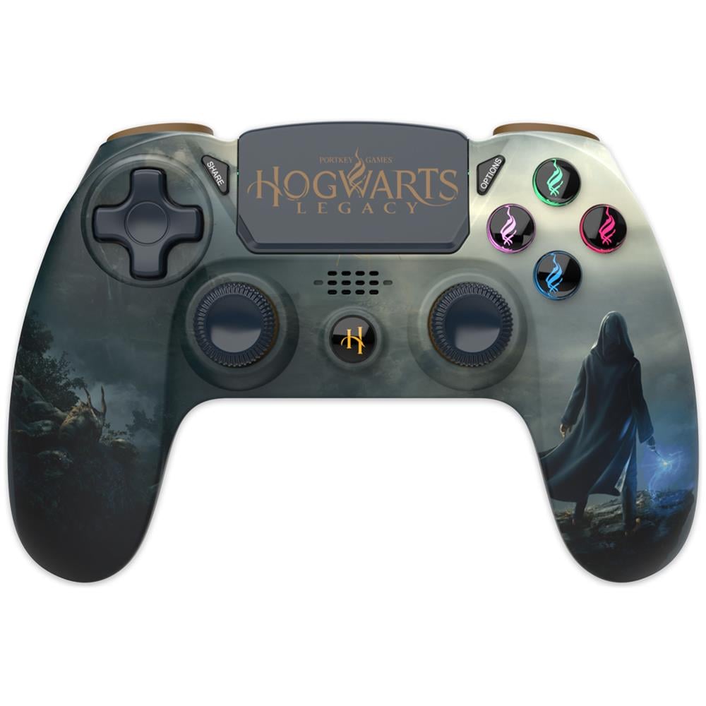 Controller Wireless Hogwarts Legacy per Play Station 4 Colore Nero - Foto 1