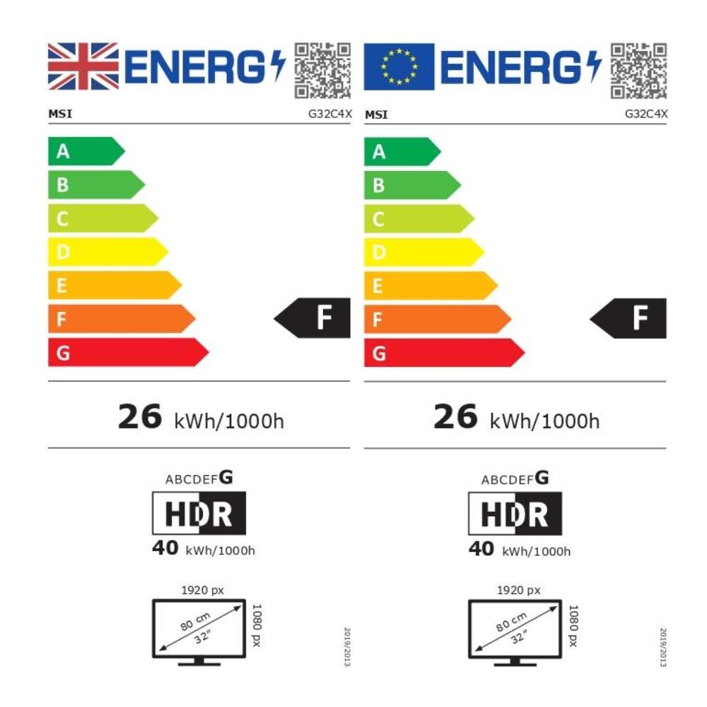 Monitor PC 31.5" VA Curvo Gaming G32C4X 1920 x 1080 Full HD Tempo di Risposta 1 ms Frequenza di Aggiornamento 250 (Hz) - Foto 2