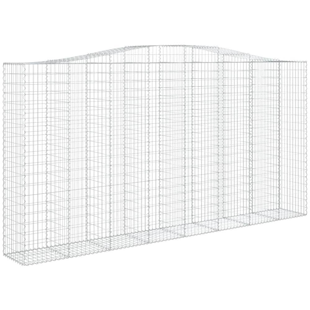 Cesti Gabbioni Ad Arco 7 Pz 400x50x200/220 Cm Ferro Zincato - Foto 3