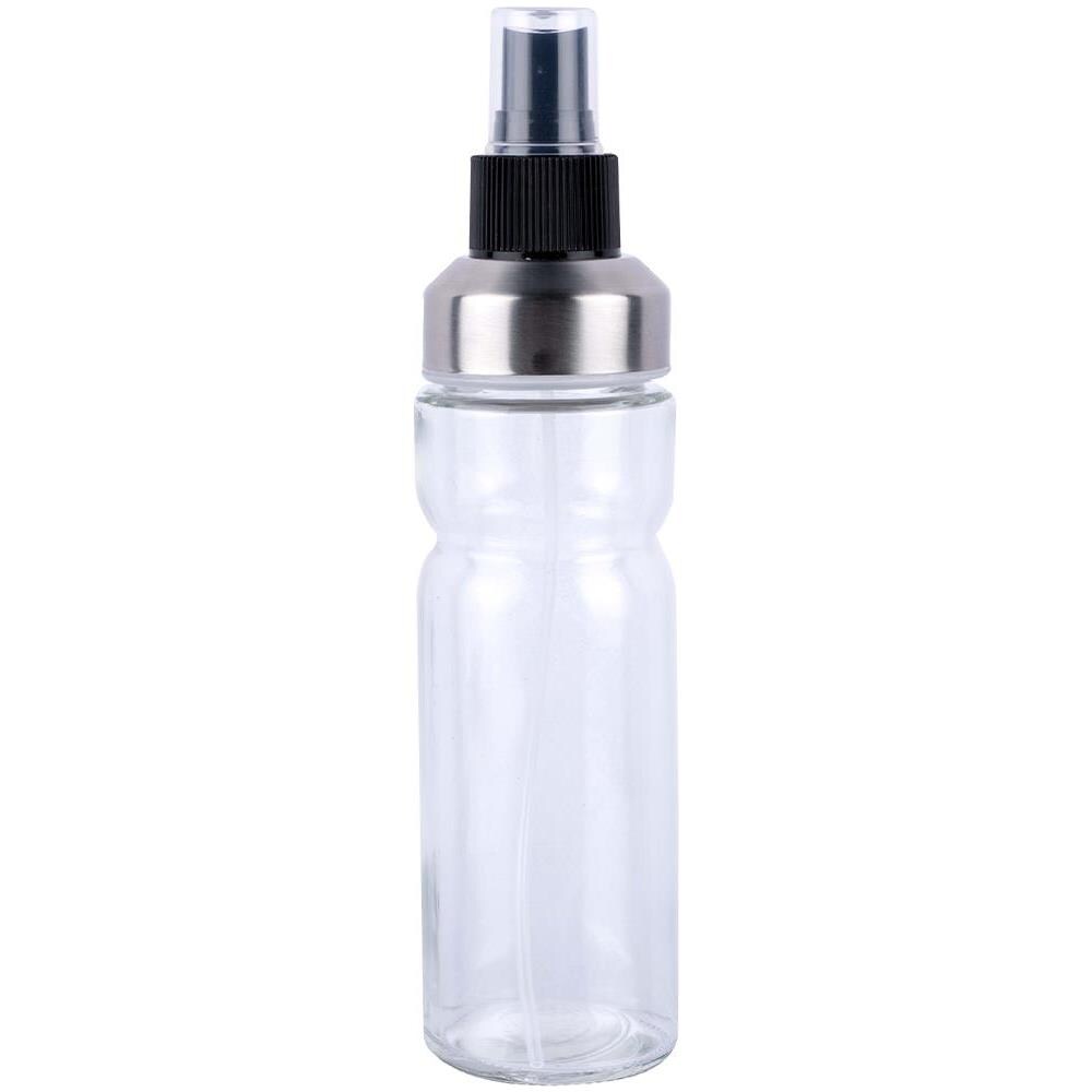 Spruzzino Dosatore Spray per Olio da Cucina Capienza 150ml in Acciaio e Vetro - Foto 1
