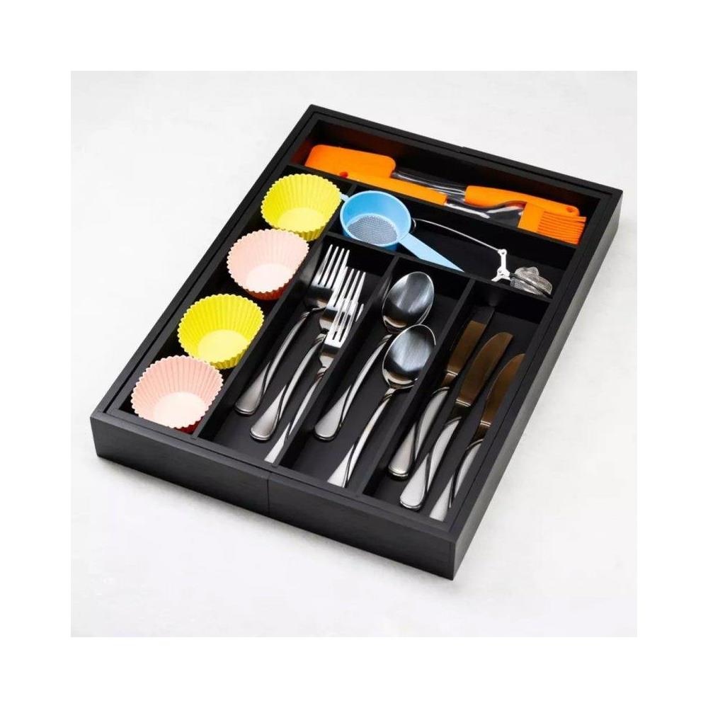 Inserto per cassetto portaposate estensibile in bambù KH-1747 - Foto 2