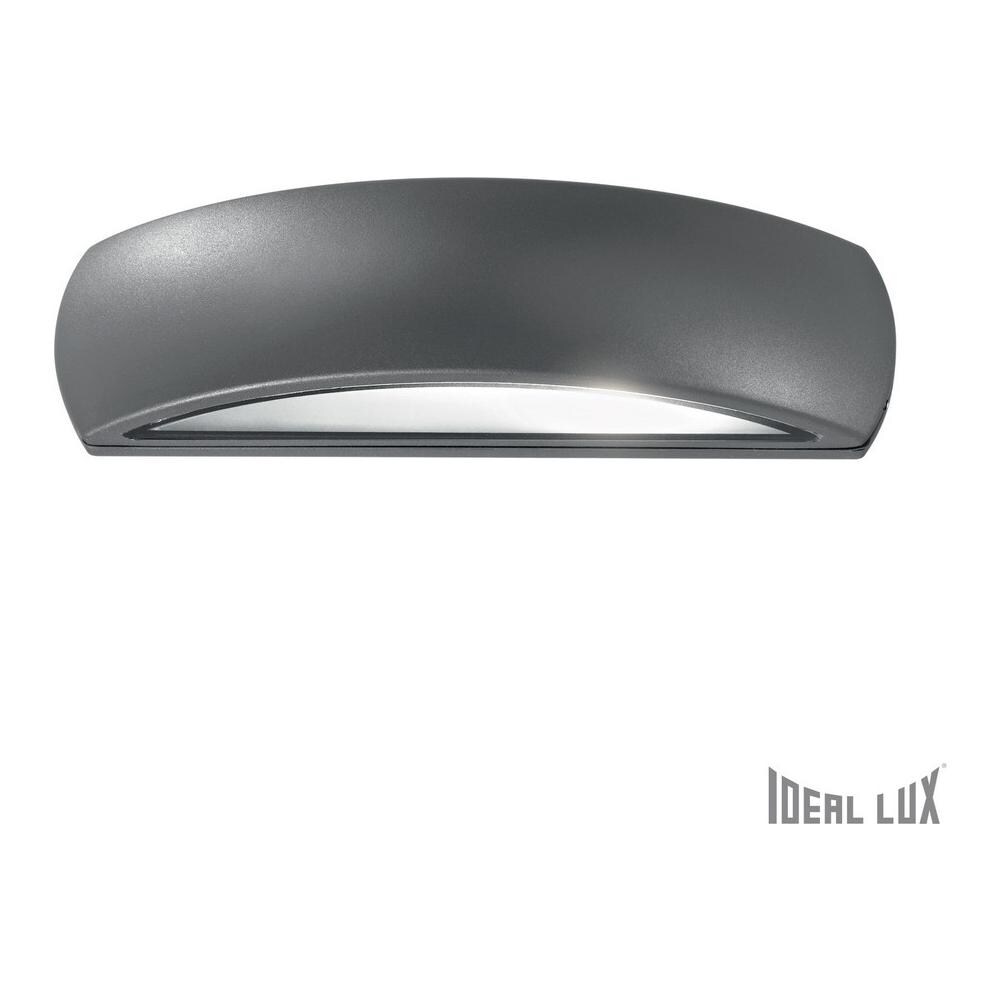 Lampada Da Parete Giove Ap1 Antracite Max 1 X 60w E27 - 240v - Foto 1