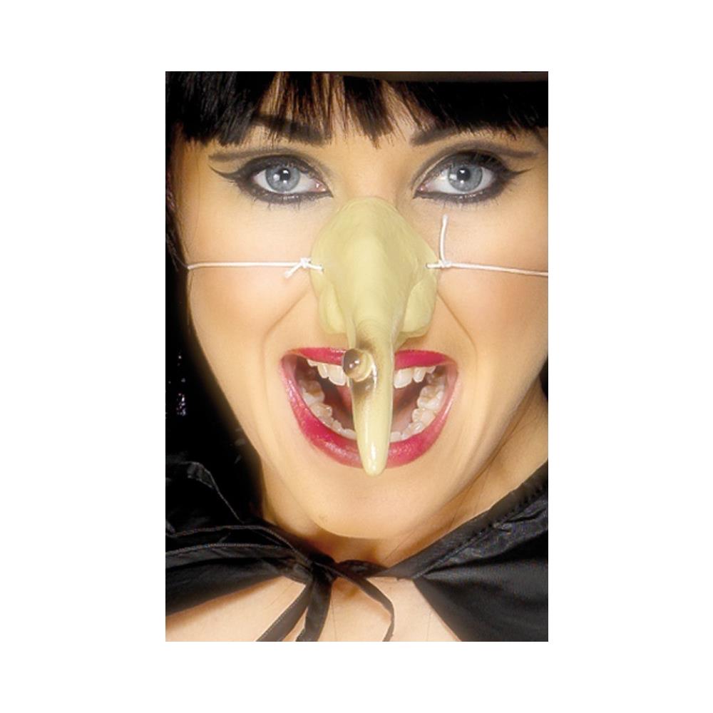 Naso Da Strega Flessibile Adulti Halloween Taglia Unica - Foto 1