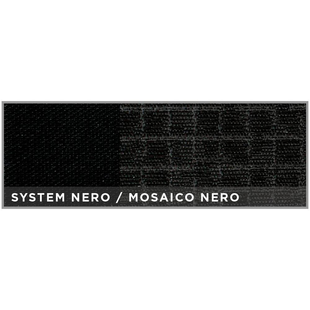 Cora 000129384 Serie Completa Coprisedili Personalizzati Fiat 500l Tess. System Nero / mosaico Nero - Foto 1