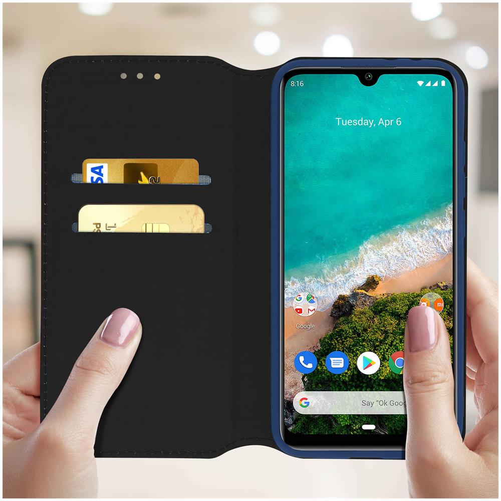Custodia Per Xiaomi Mi 9 Lite Portacarte Supporto Video - Foto 2