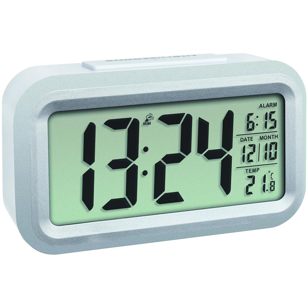 TFA Dostmann Lumio - Radiosveglia, Plastica, Bianco, (L) 138 x (B) 48 x (H) 79 mm - Foto 1
