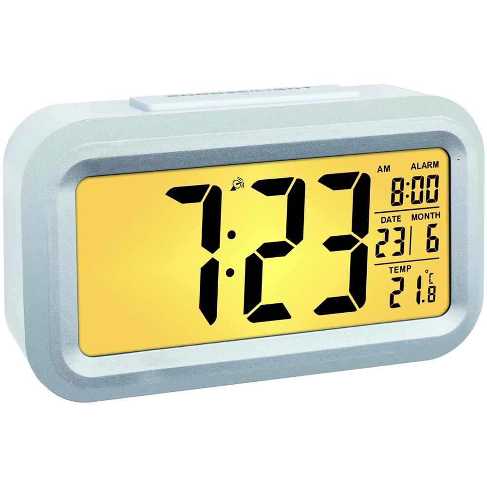 TFA Dostmann Lumio - Radiosveglia, Plastica, Bianco, (L) 138 x (B) 48 x (H) 79 mm - Foto 2