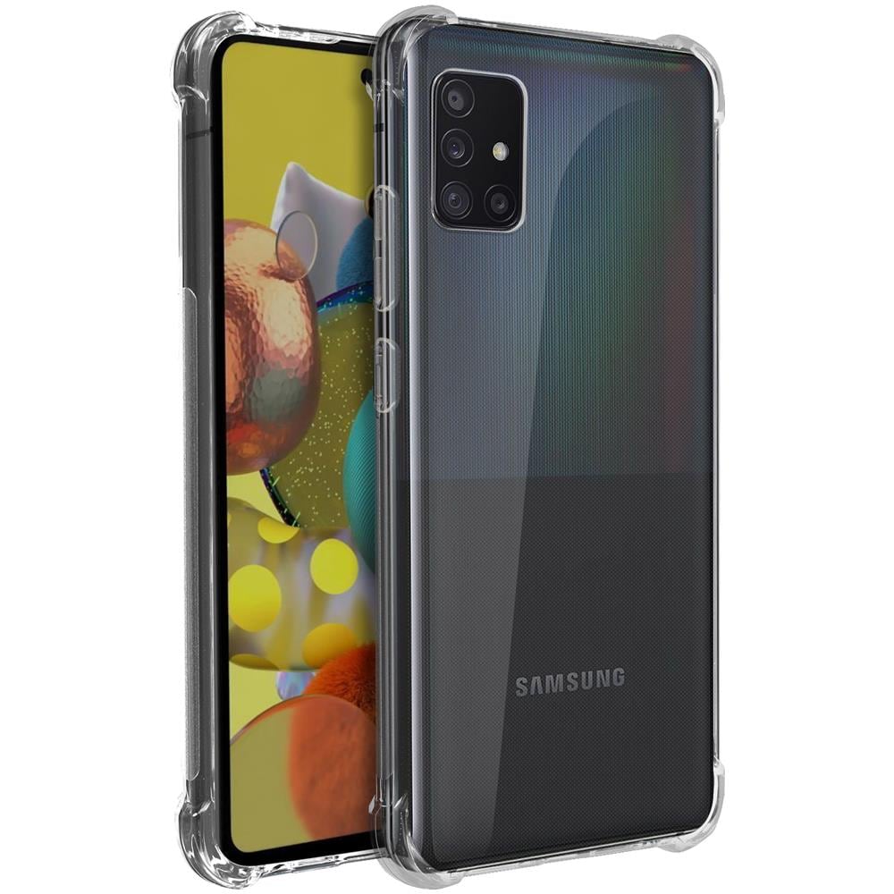 Cover Samsung Galaxy A51 5g Silicone Bumper Resistente Trasparente - - Foto 5