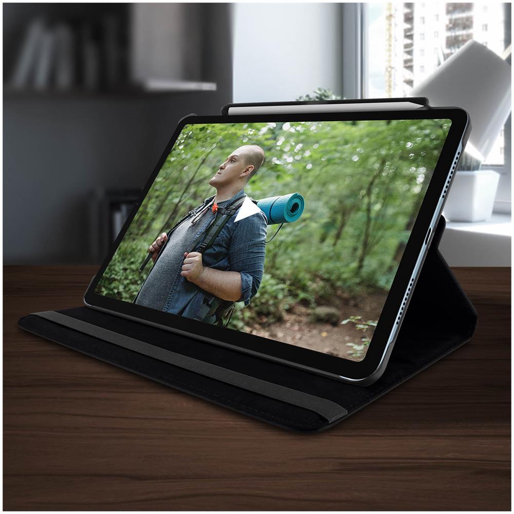 Custodia Ipad Air 2020 Supporto Regolabile 360° - Nero - Foto 5