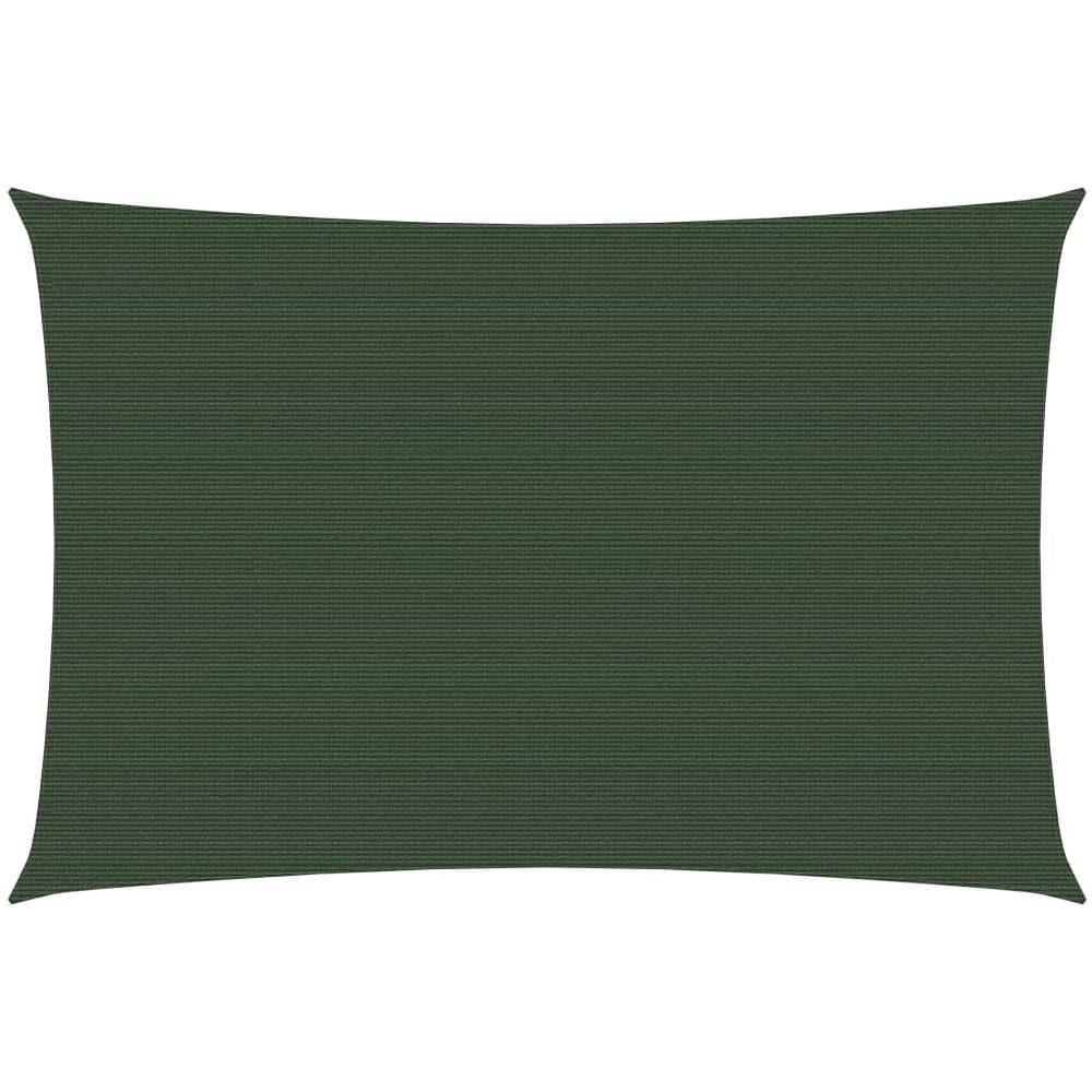 Vela Parasole 160 g / m² Verde Scuro 2,5x3,5 m in HDPE - Foto 1
