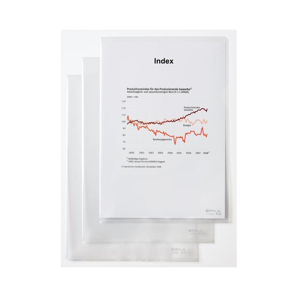 Buste ad L - Medium Range, Trasparente, PVC, A4 - Foto 2