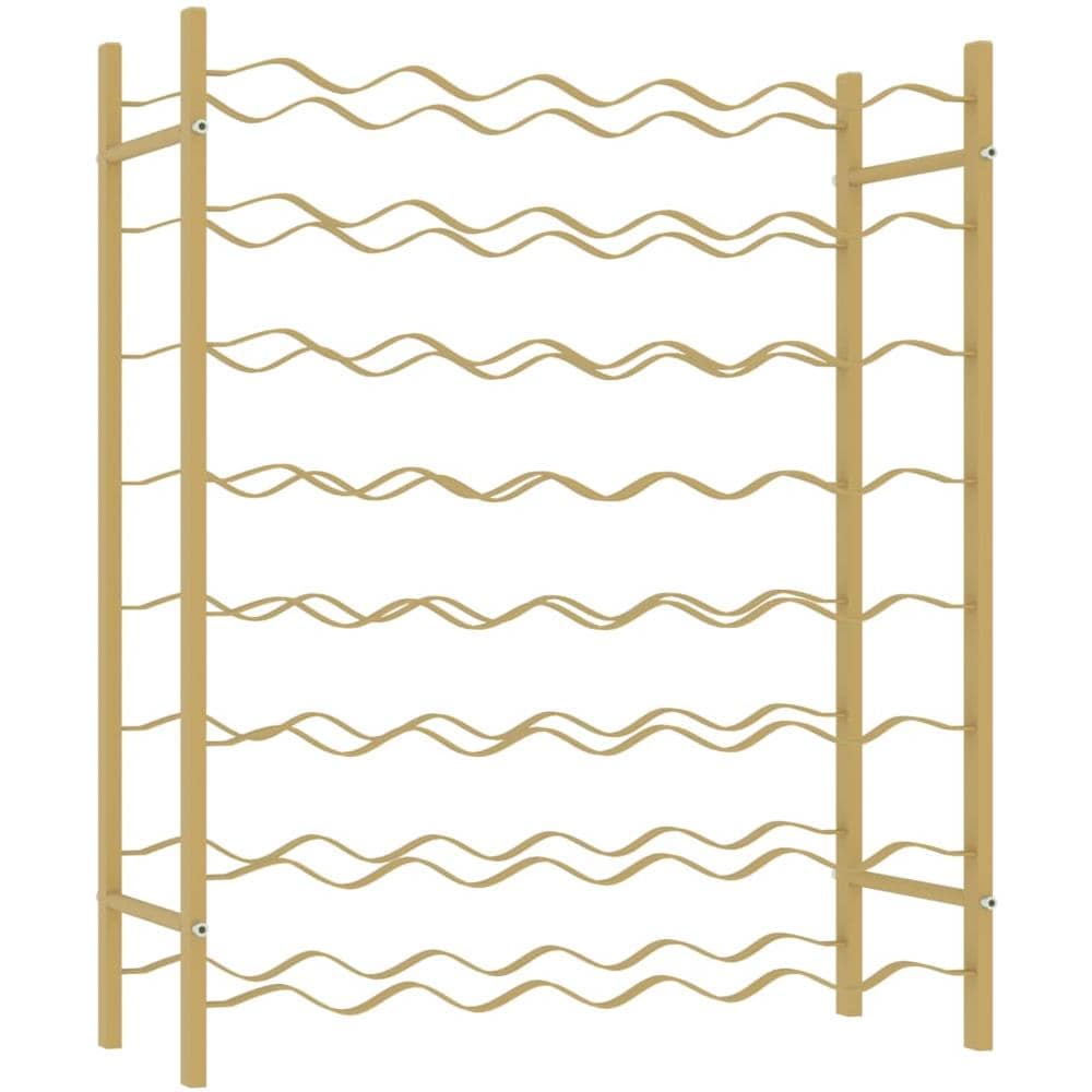 Portabottiglie Per 48 Bottiglie Metallo Oro - Foto 2