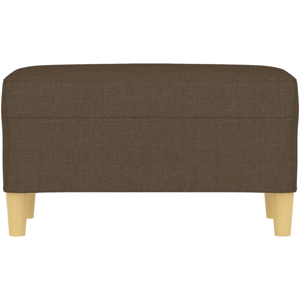 Panca Marrone 70x35x41 Cm In Tessuto - Foto 3