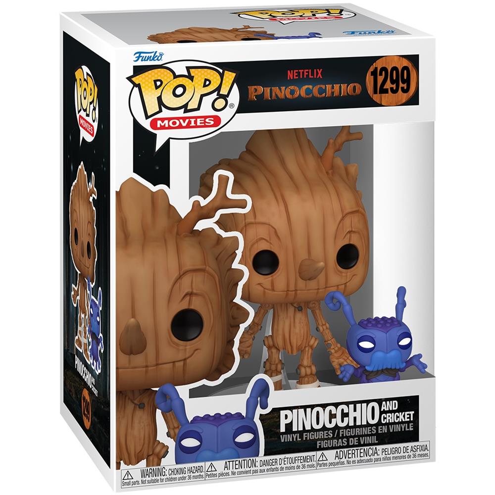 Pinocchio Pop! Movies Vinyl Figure Pinocchio & Cricket 9 Cm - Foto 2