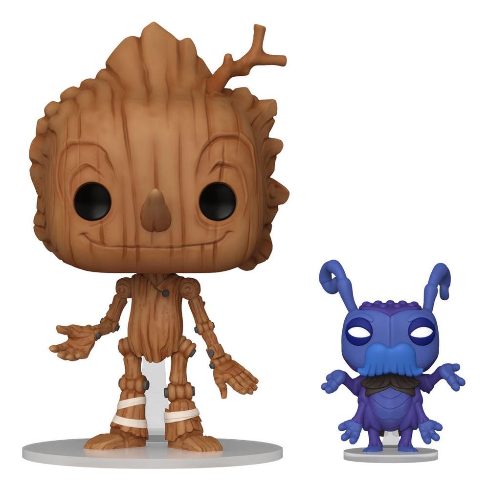 Pinocchio Pop! Movies Vinyl Figure Pinocchio & Cricket 9 Cm - Foto 1