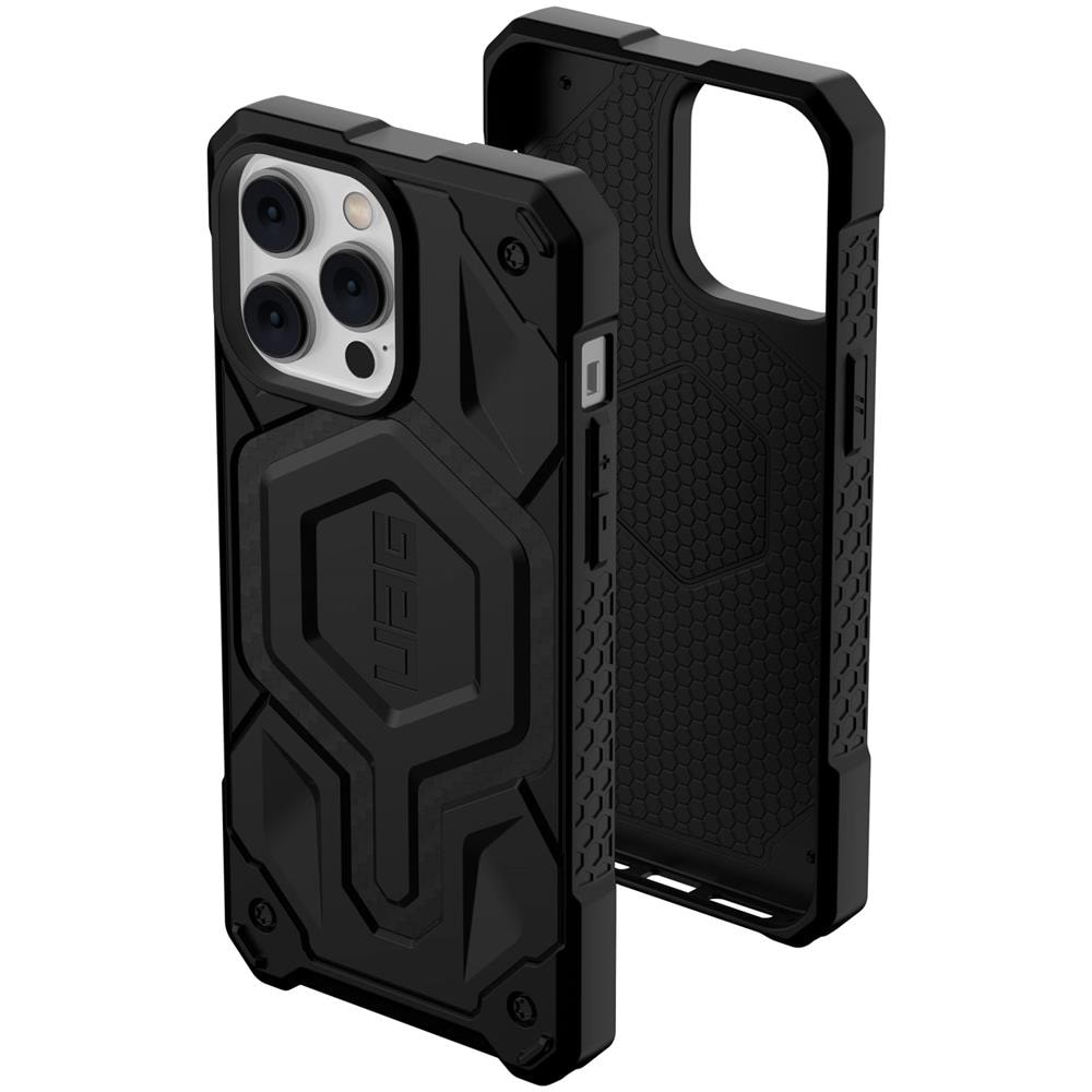 Urban Armor Gear Designed For Iphone 14 Pro Max Case Carbon Fiber 67 Monarch Pro Build-in Magnet Compatible With Magsafe Charging Rugged Shockproof Dropproof Premium Protective Cover - Foto 1