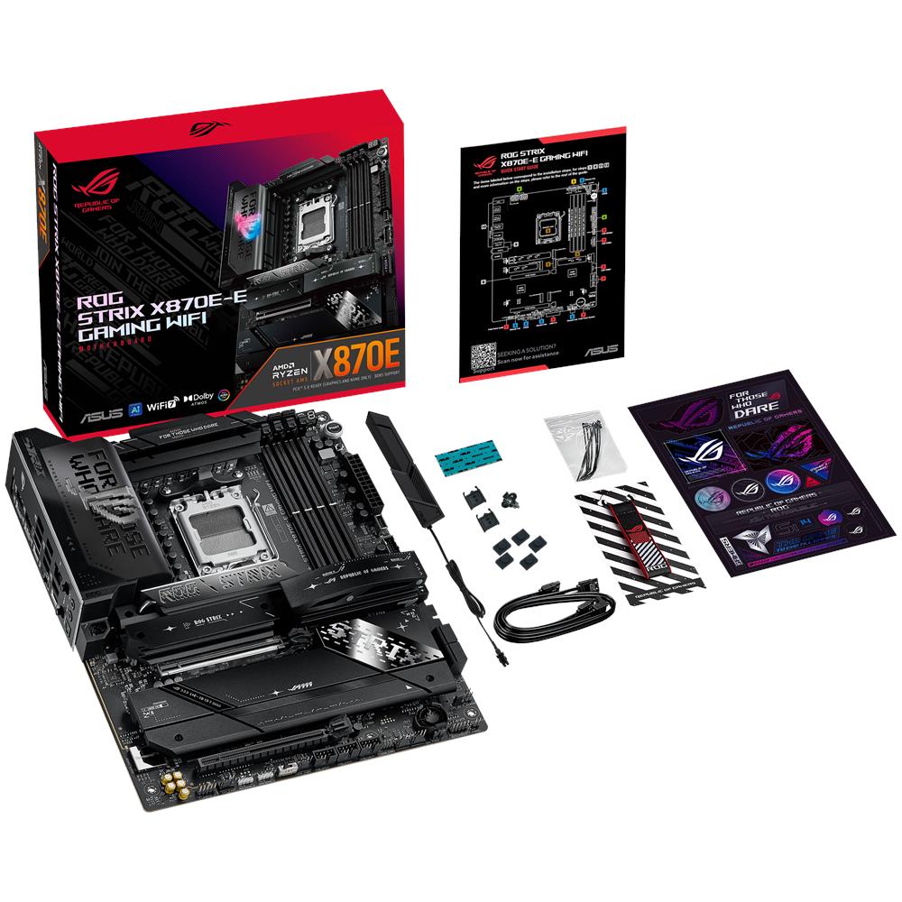 ROG STRIX X870E-E GAMING WIFI AMD X870E Presa di corrente AM5 ATX - Foto 15