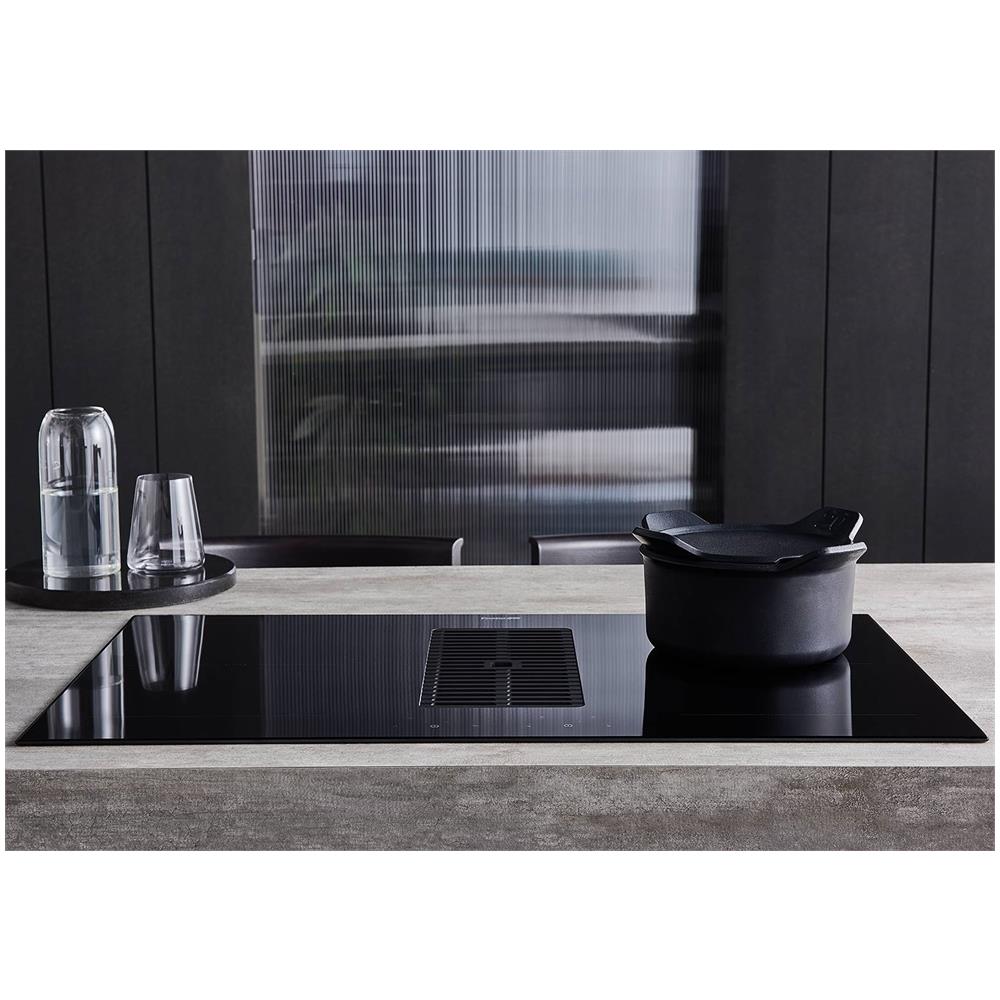 Piano Cottura 7392246 a Induzione con Cappa Integrata da 82 cm Colore Nero - Foto 2