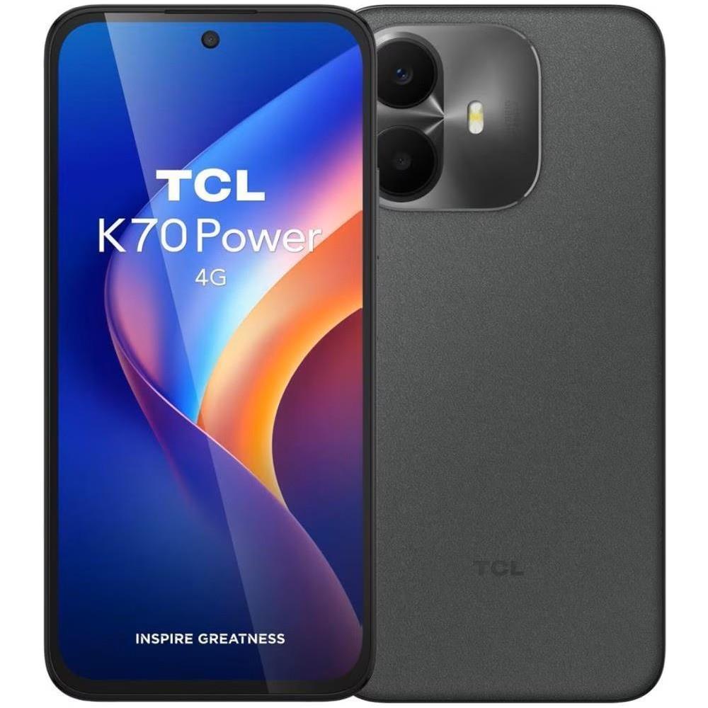 K70 Power 4G 256GB 8GB Ram Display 6.8" Main Camera 50MP Selfie 8MP Dual nanoSim Ibrida USB tipo-C Android 16 Helio G100 Turbo 6500mAh Space Gray - Foto 1