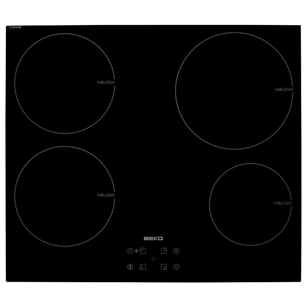 Piano Cottura HII 64400 AT a Induzione 4 Zone Cottura da 60 cm Colore Nero - Foto 1