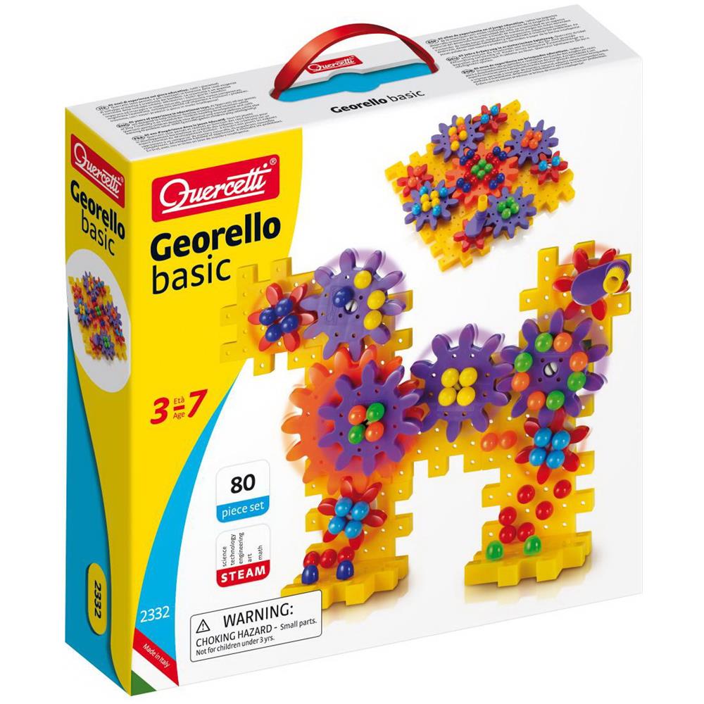 Georello Basic Gioco di Costruzioni - 80 Pezzi - Foto 4