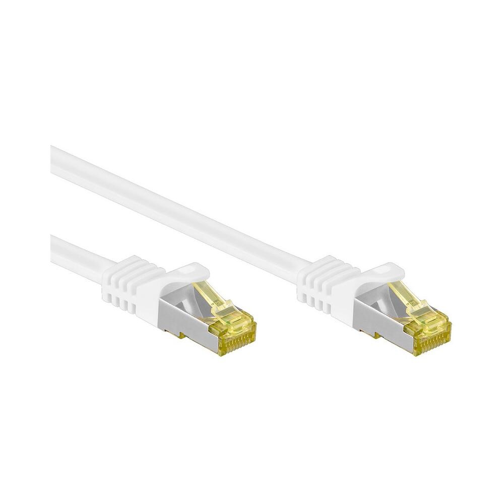 ICOC R7-7SS-030-WH - Cavo Patch Cat. 7 Plug RJ45 6A S / FTP LSZH 3m Bianco - Foto 2