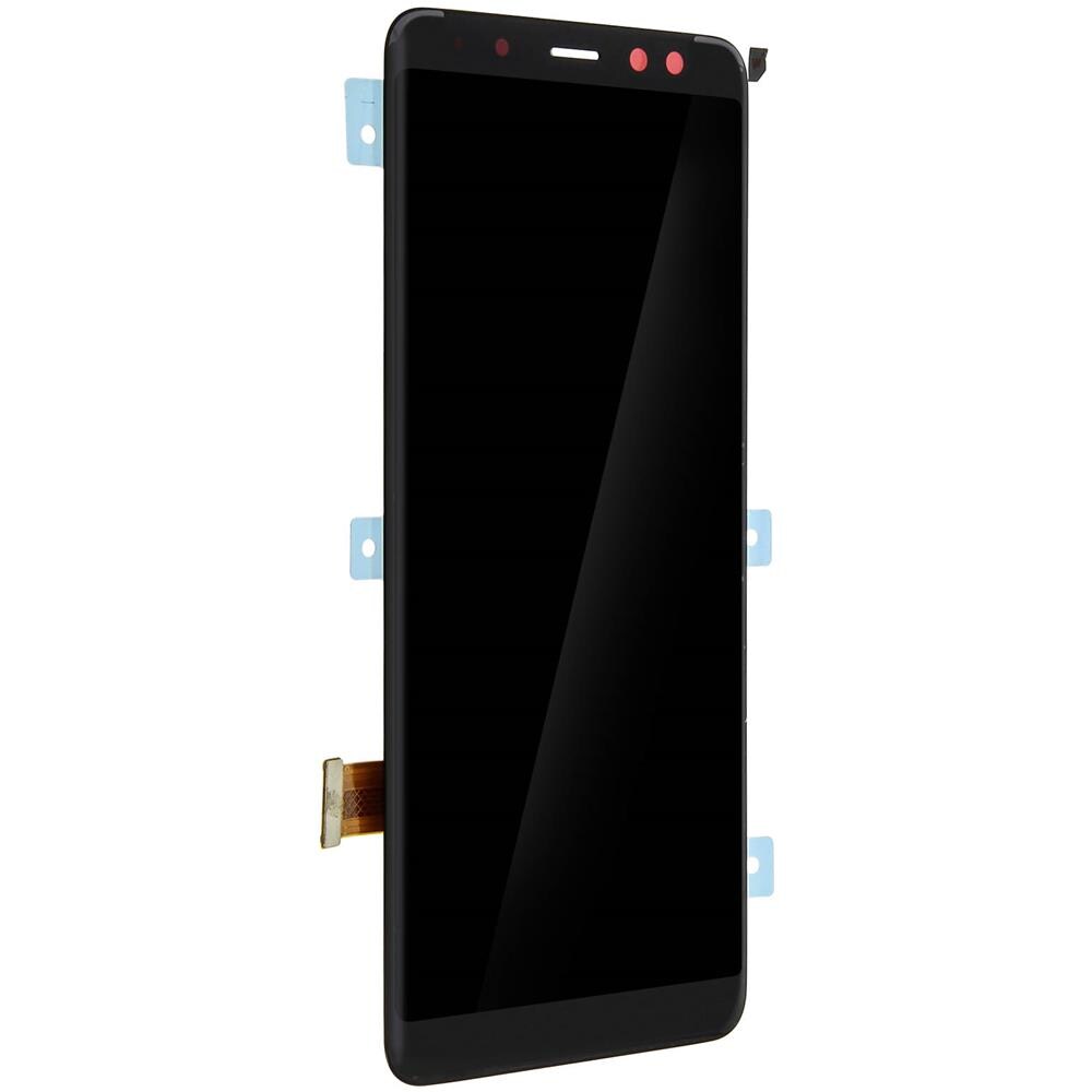 Schermo Lcd Galaxy A8 Vetro Touch Screen Originale Nero - Foto 1