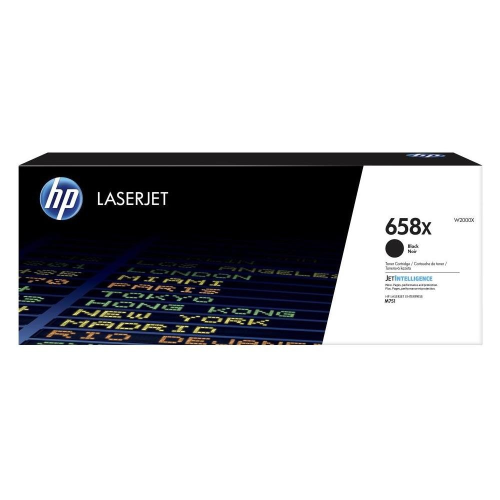 Cartuccia Toner Originale 658X Nero per LaserJet Enterprise M751 Capacità 33000 Pagine - Foto 1