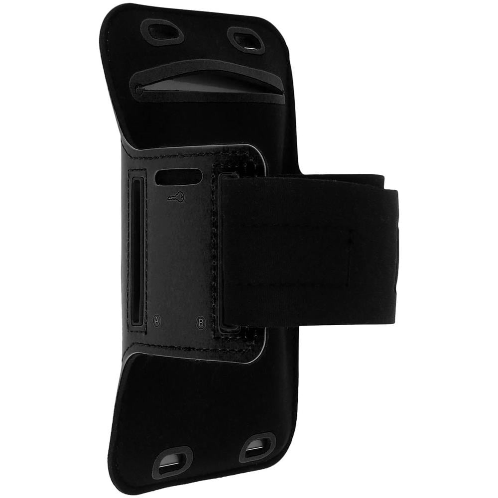 Fascia Da Braccio Sport Smartphone Finestra Touch Cinturino Regolabile Nero - Foto 10
