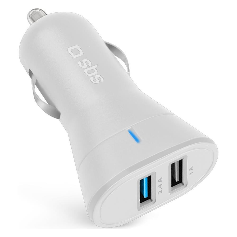 Caricabatterie Da Auto Con Tecnologia Intelligent Charge E Due Uscite Usb Da 2.1a E 1a - Foto 2