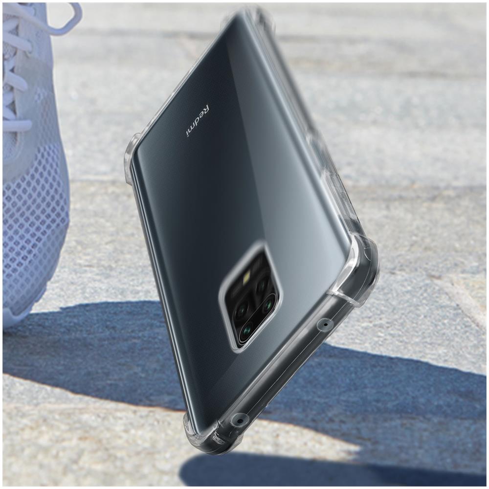 Cover Xiaomi Redmi Note 9s / 9 Pro / 9 Pro Max Silicone Bumper Trasparente - Foto 2