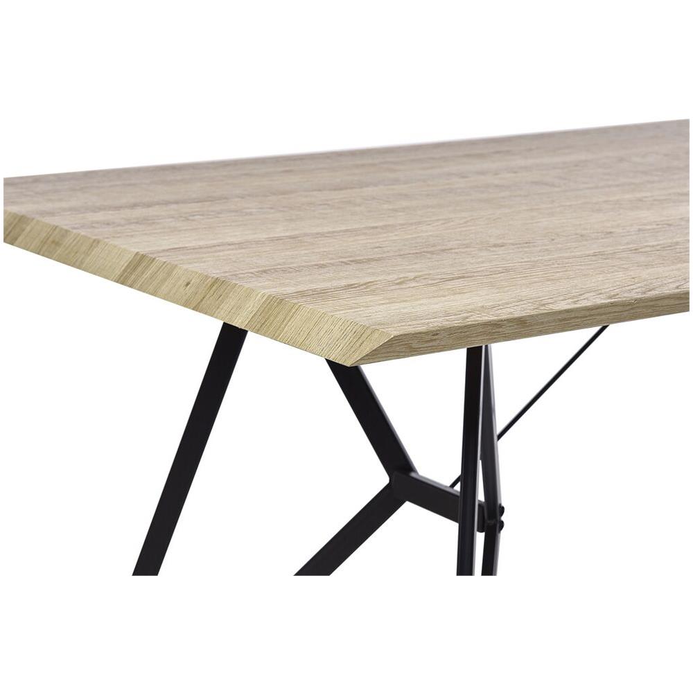 Tavolo Da Pranzo 160 X 90 Cm Legno Chiaro Buscot - Foto 2