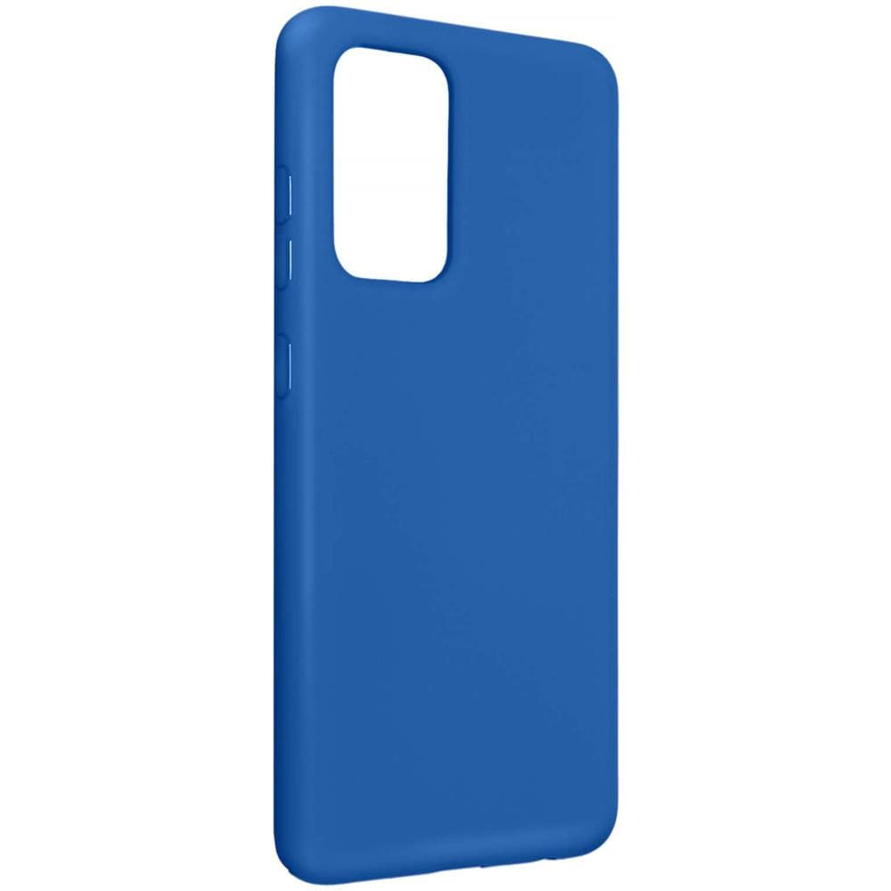 Cover Samsung Galaxy A52 Flessibile Finitura Soft Touch Blu - Foto 1