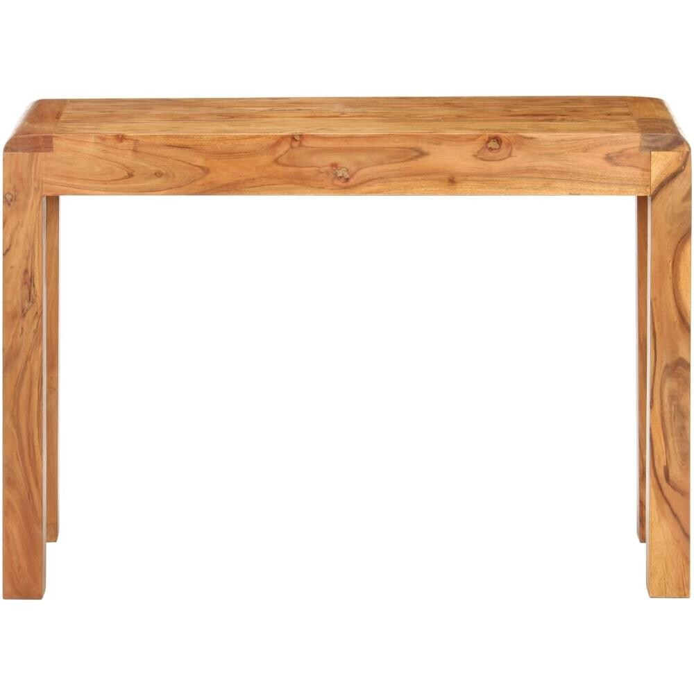 Tavolino da Salotto in Legno Massello 110x60x45 cm - Foto 2