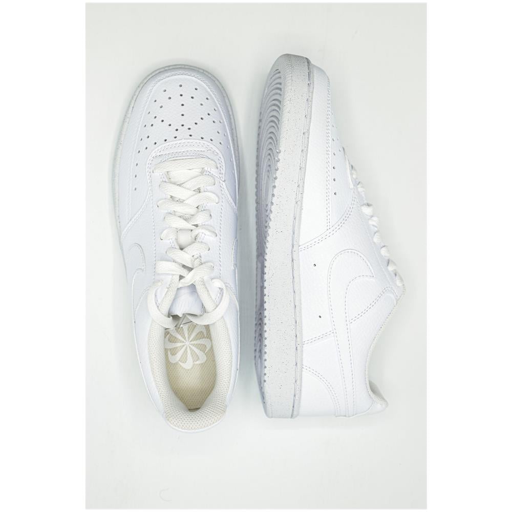 Scarpe Court Vision Low Next Nature Taglia 44.5 Codice Dh2987-100 Bianco - Foto 12