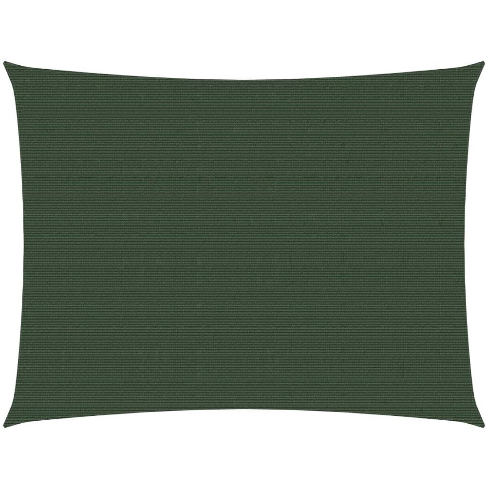 Vela Parasole 160 g / m² Verde Scuro 2,5x3 m in HDPE - Foto 1