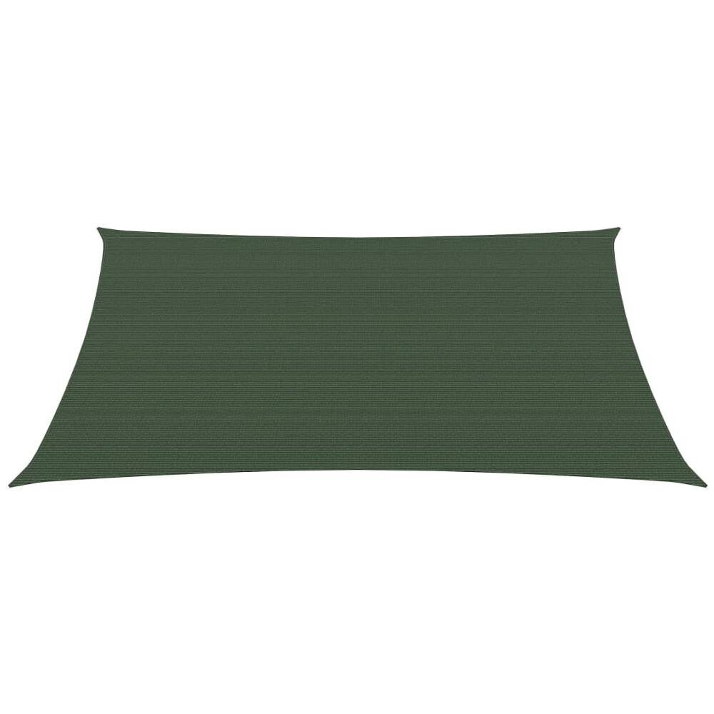 Vela Parasole 160 g / m² Verde Scuro 2,5x3 m in HDPE - Foto 3