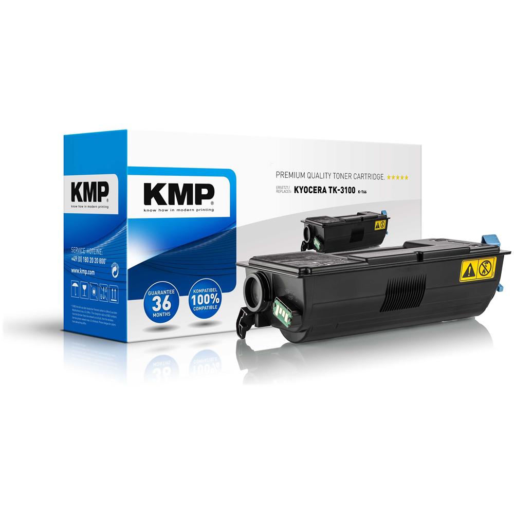 K-T66, Cartuccia, Nero, Laser, Kyocera, - Kyocera Ecosys M 3040 dn - Kyocera Ecosys M 3540 dn - Kyocera FS 2100 DN - Kyocera FS 2100 Series, Nero - Foto 1