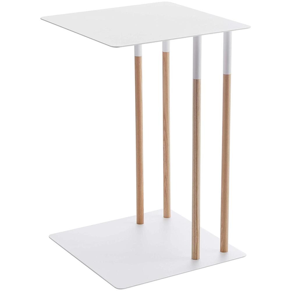 Yamazaki 4803 Tavolo Basso Acciaio Taglia Unica Bianco - Foto 1