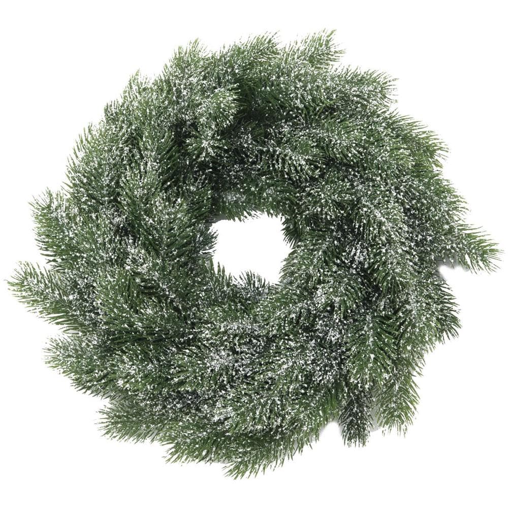 Fir Wreath, Snowy, Pe, 45cm - Foto 1