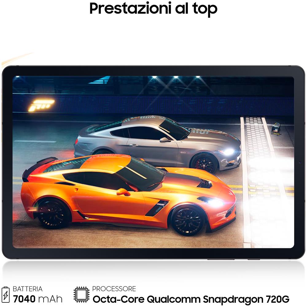 Galaxy Tab S6 Lite 2022 Grigio 10.4" WUXGA+ Octa Core RAM 4GB Memoria 64 GB +Slot MicroSD Wi-Fi - 4G Fotocamera 8Mpx Android - Italia  - Foto 7
