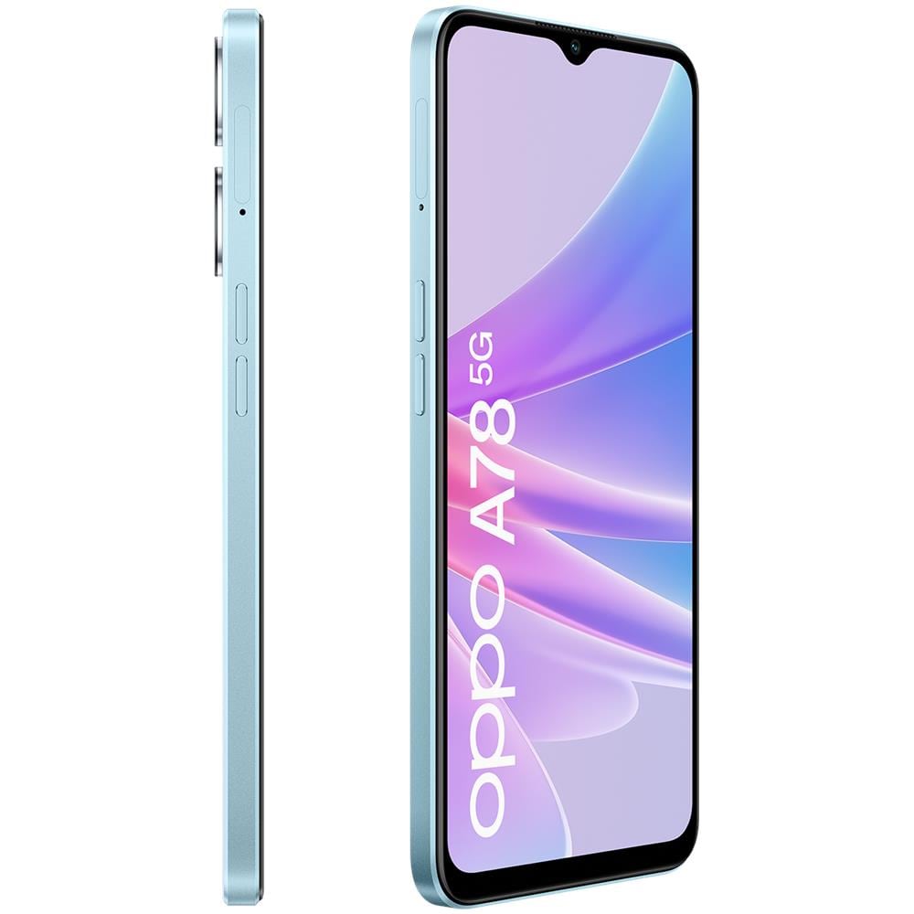 A78 5G 128 GB 4 GB Ram Dual Sim Display 6.56" HD+ Slot Micro SD Fotocamera 50 Mpx Android Glowing Blue - Foto 2