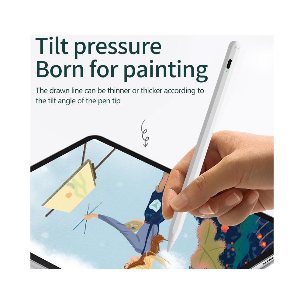 Penna Stilo Adatta Per Ipad Serie 2018-2023 Bianco Ipad - Foto 2