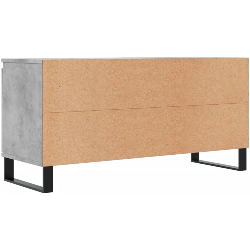 Mobile Porta Tv Grigio Cemento 104x35x50cm In Legno Multistrato - Foto 7