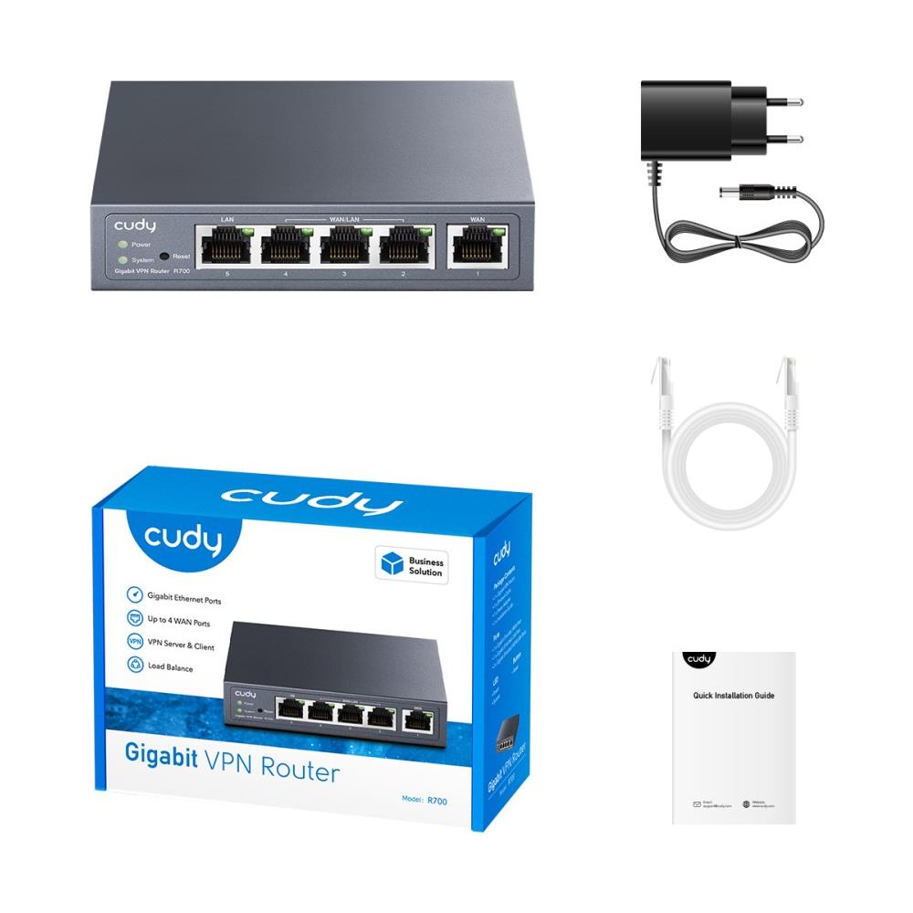 Router VPN Multi-WAN Gigabit Fino a 4 porte WAN Gigabit, R700 - Foto 8