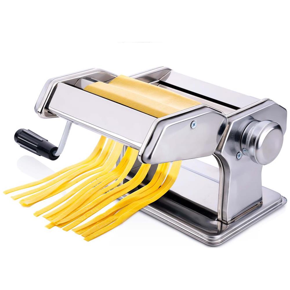 Macchina per la Pasta Fresca Manuale Acciaio Inossidabile con Morsetto da Tavolo - Foto 1