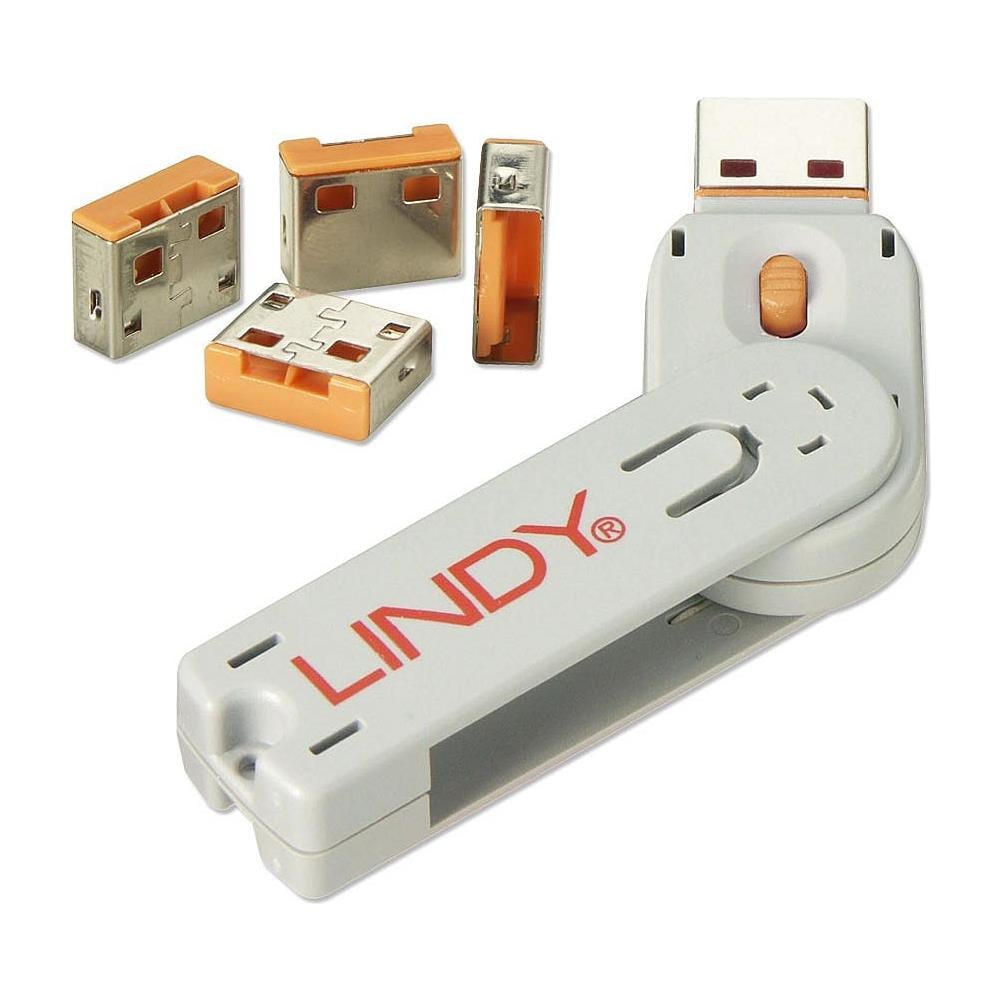 Serrature per porte USB Arancioni - Foto 2